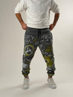Urban Graffiti Jogger Pantolon