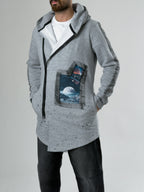 Moon Frame Zip Sweatshirt