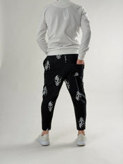 Yin Yang Skull Jogger Pantolon