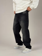 Noir Baggy Denim