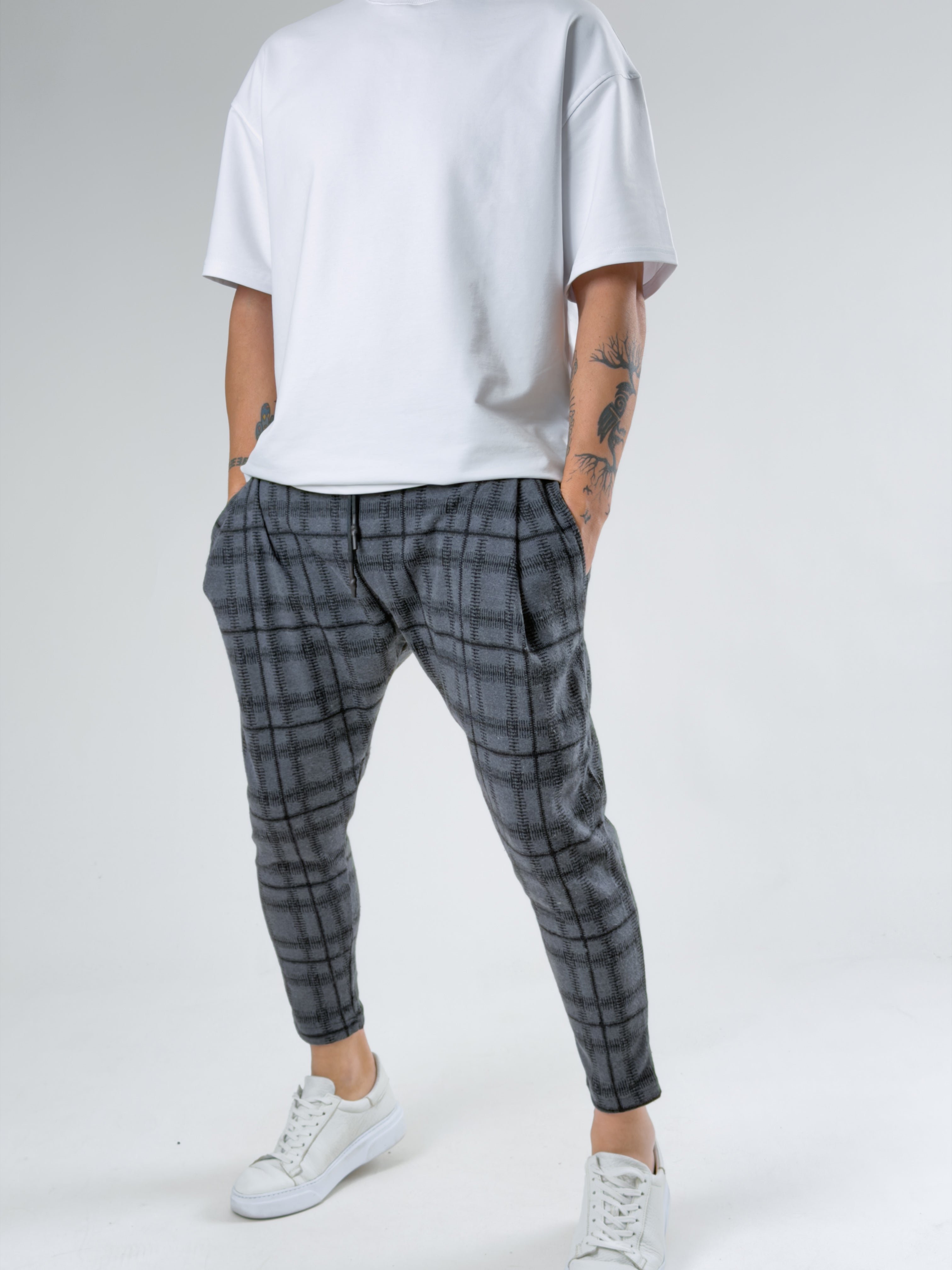 Grid Flow Havuç Pantolon