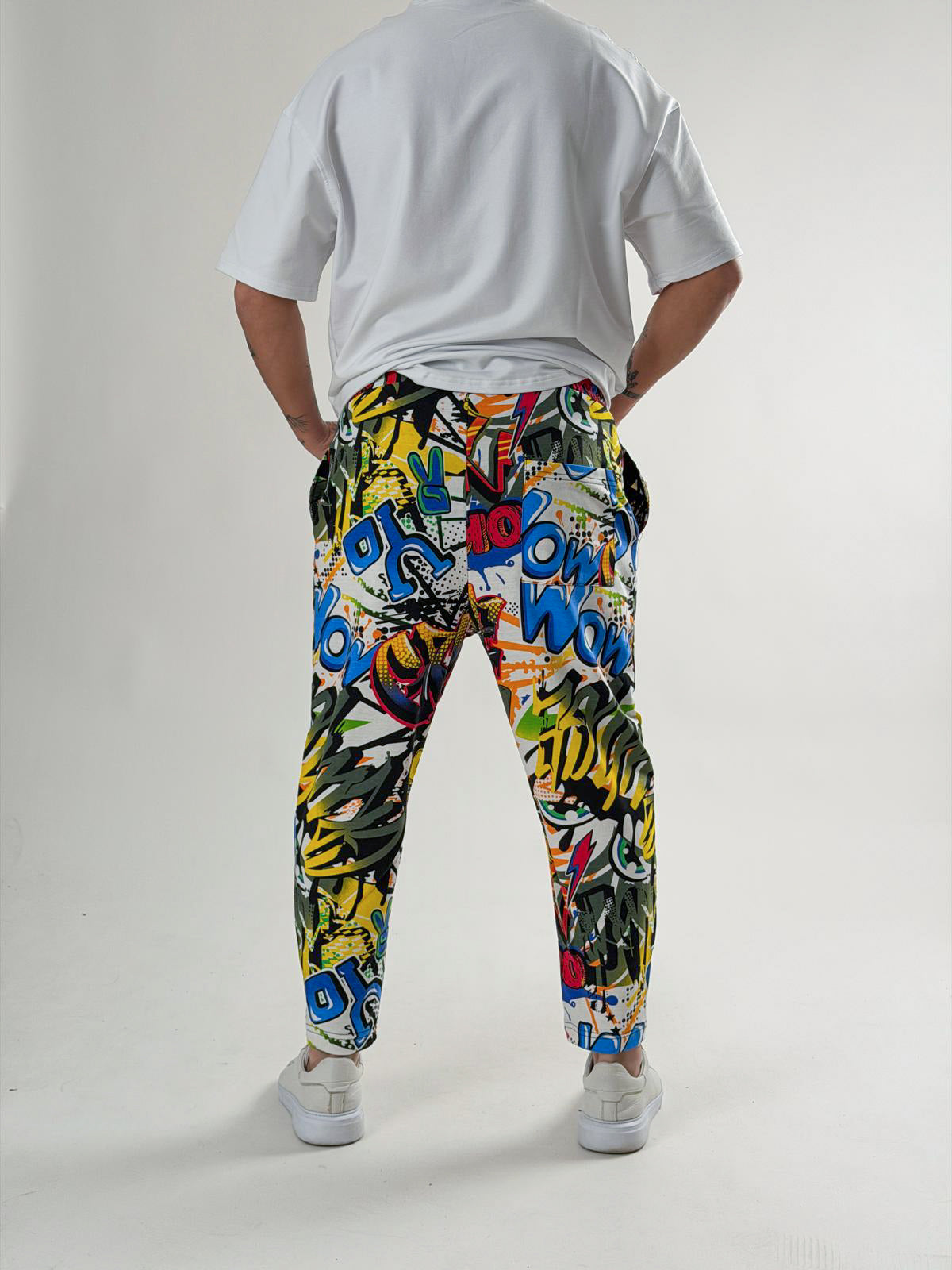 Graffiti Boom Jogger Pantolon