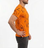 Orange Face Basic T-Shirt