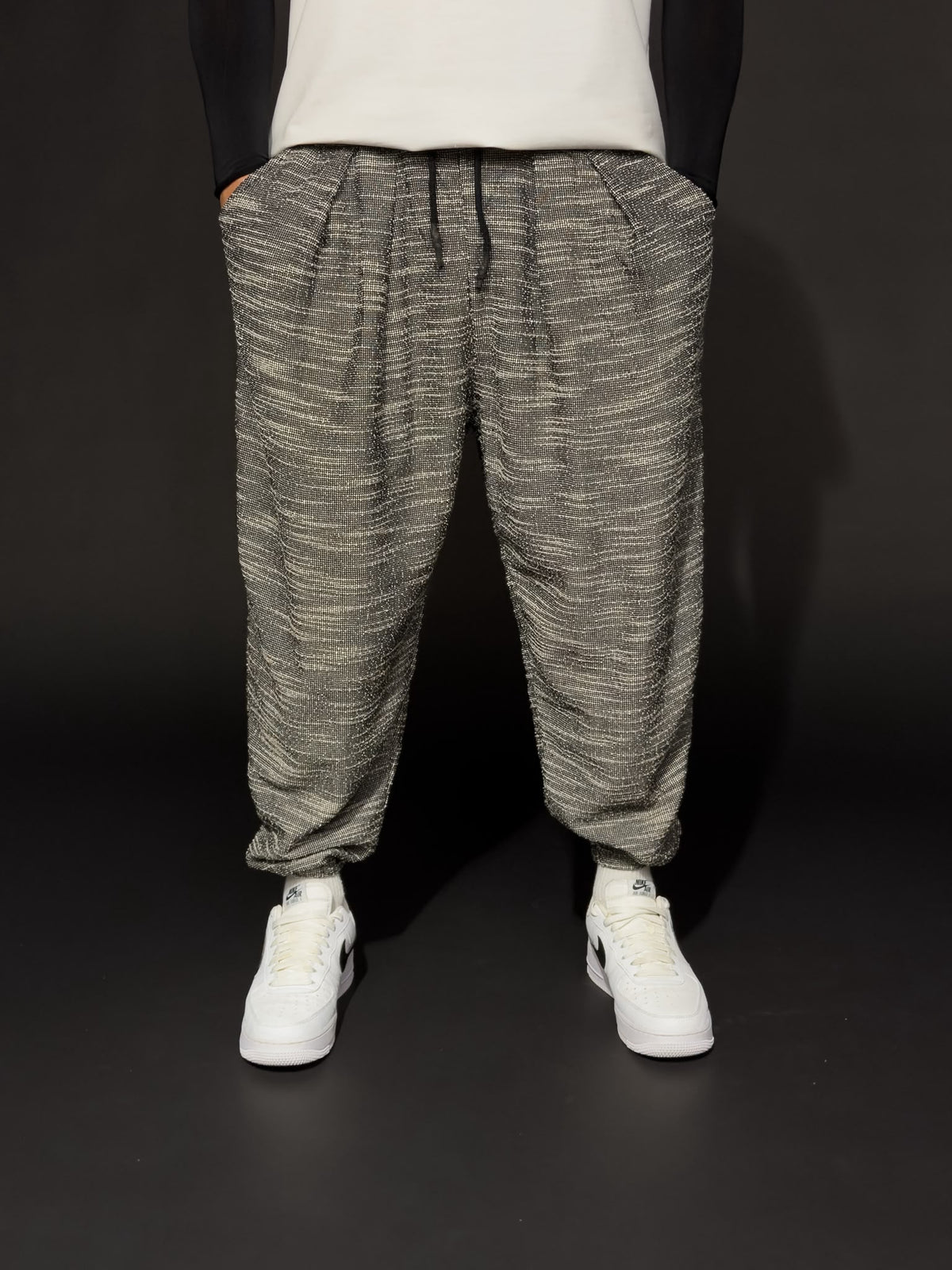Full Black Jogger Pantolon