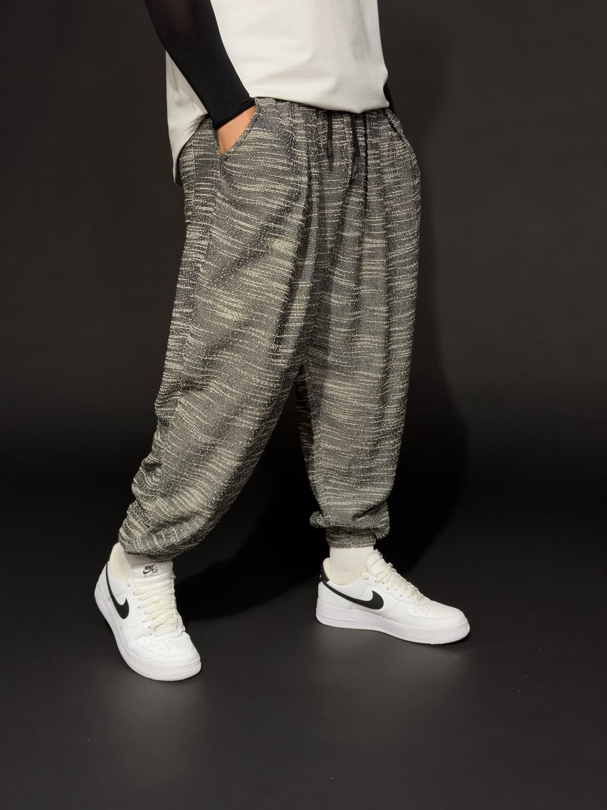 Full Black Jogger Pantolon