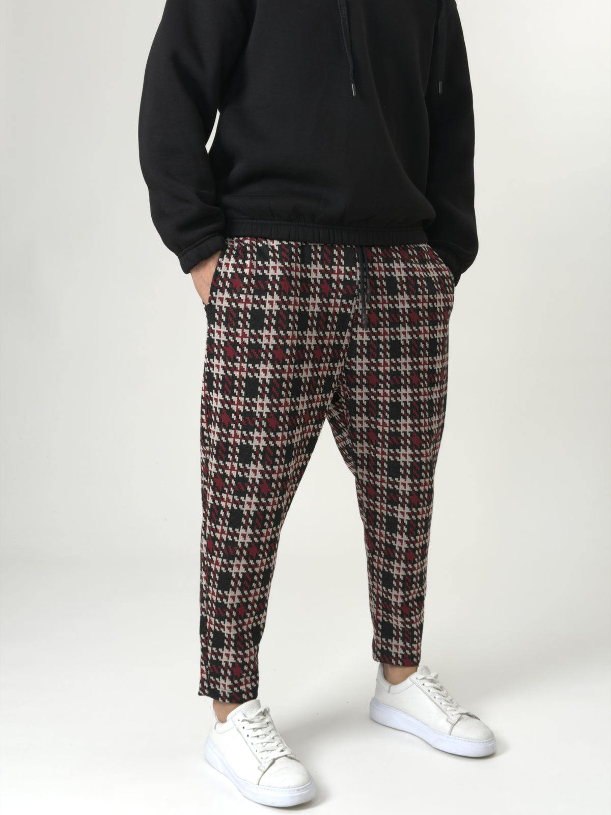 Urban Plaid Jogger Pantolon