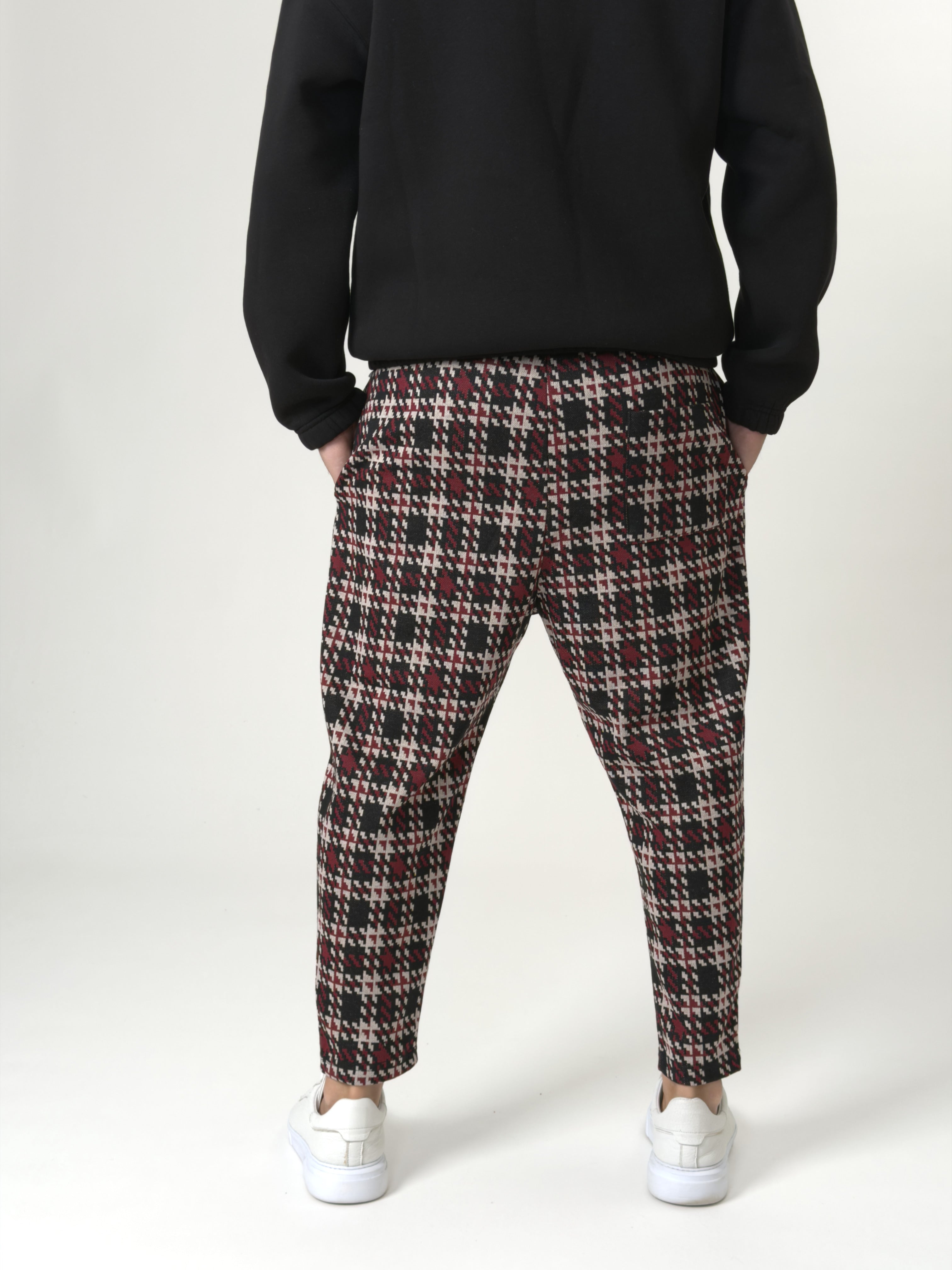 Urban Plaid Jogger Pantolon