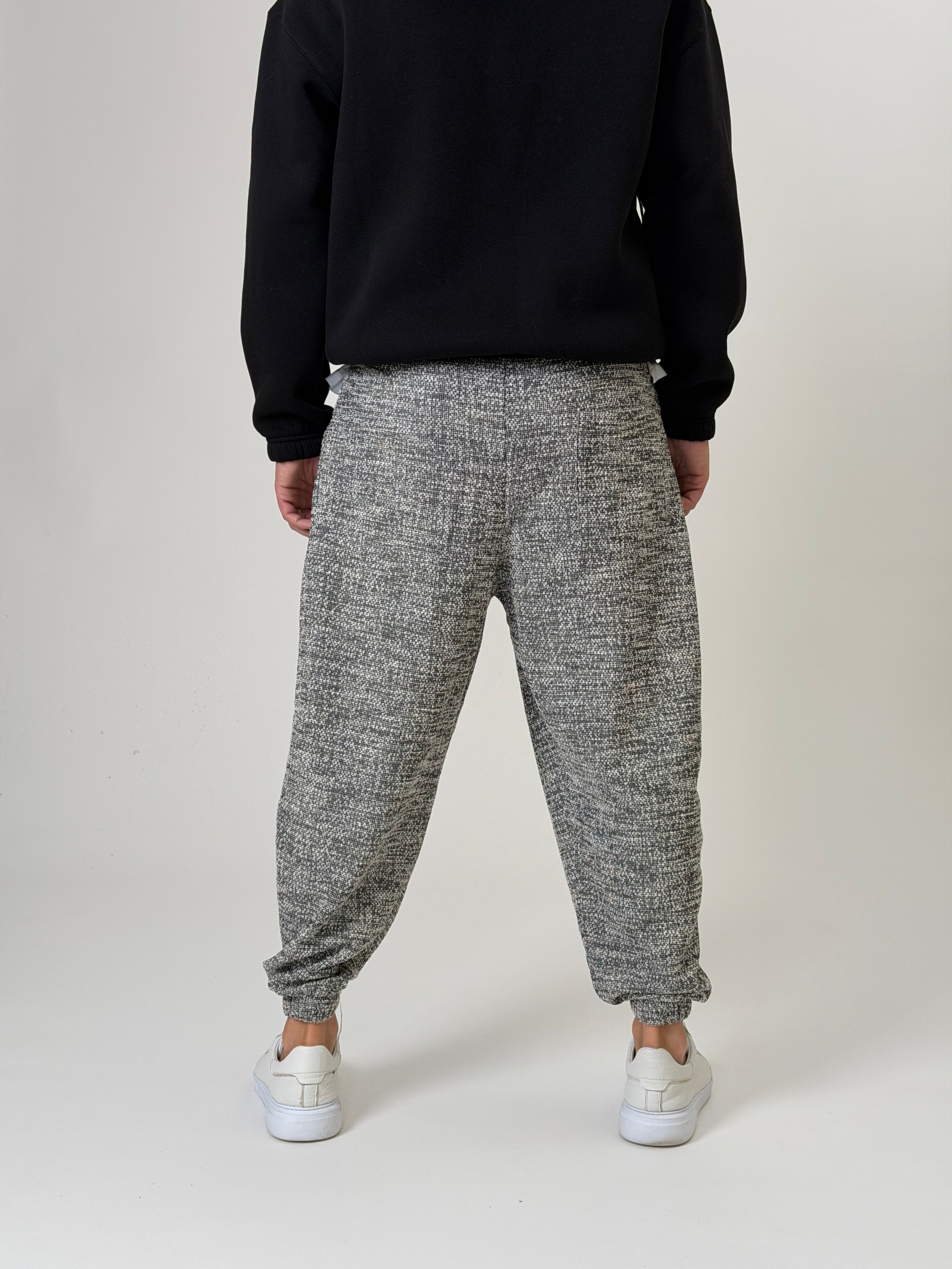 Full Grey Jogger Pantolon