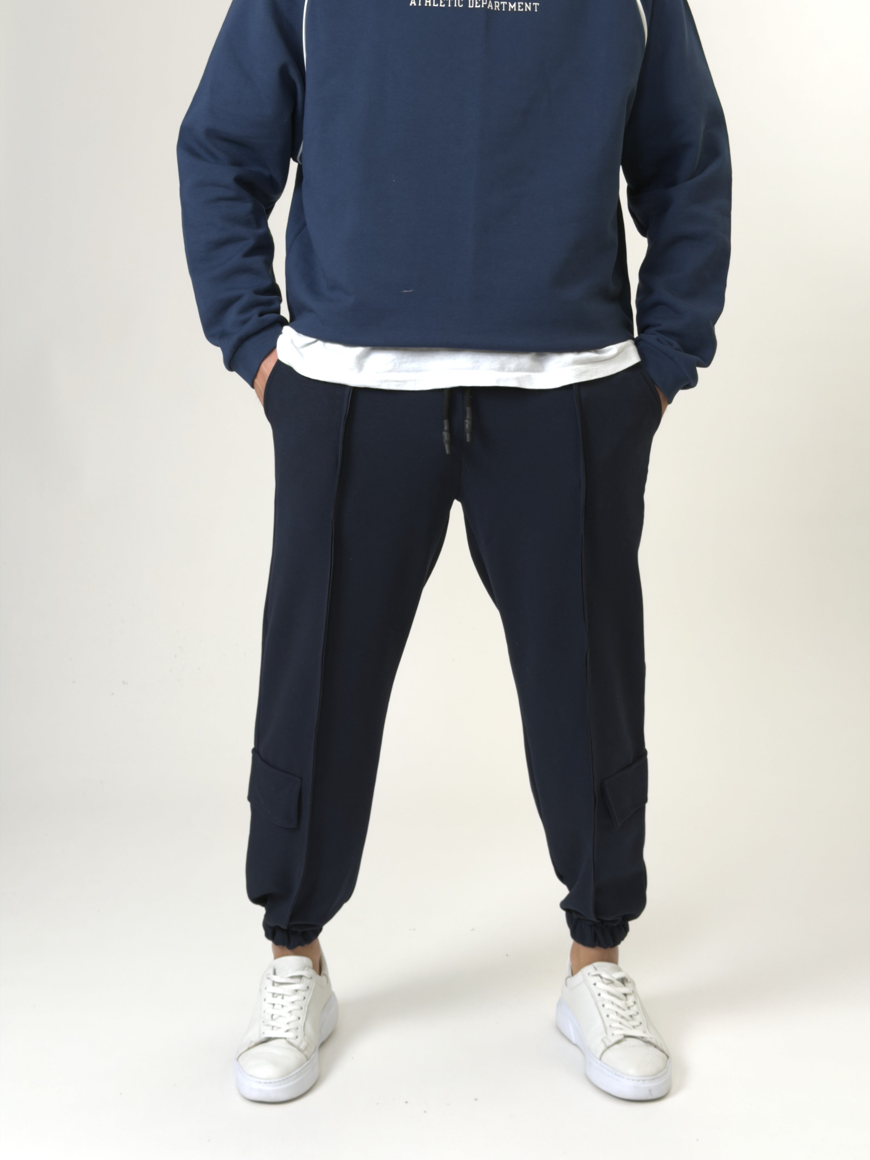 Deep Navy Jogger Pantolon