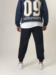 Deep Navy Jogger Pantolon