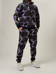 Purple Voltage Hoodie Takım