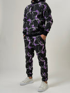 Purple Voltage Hoodie Takım
