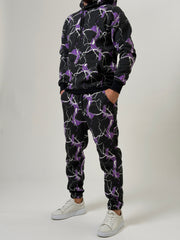 Purple Voltage Hoodie Takım