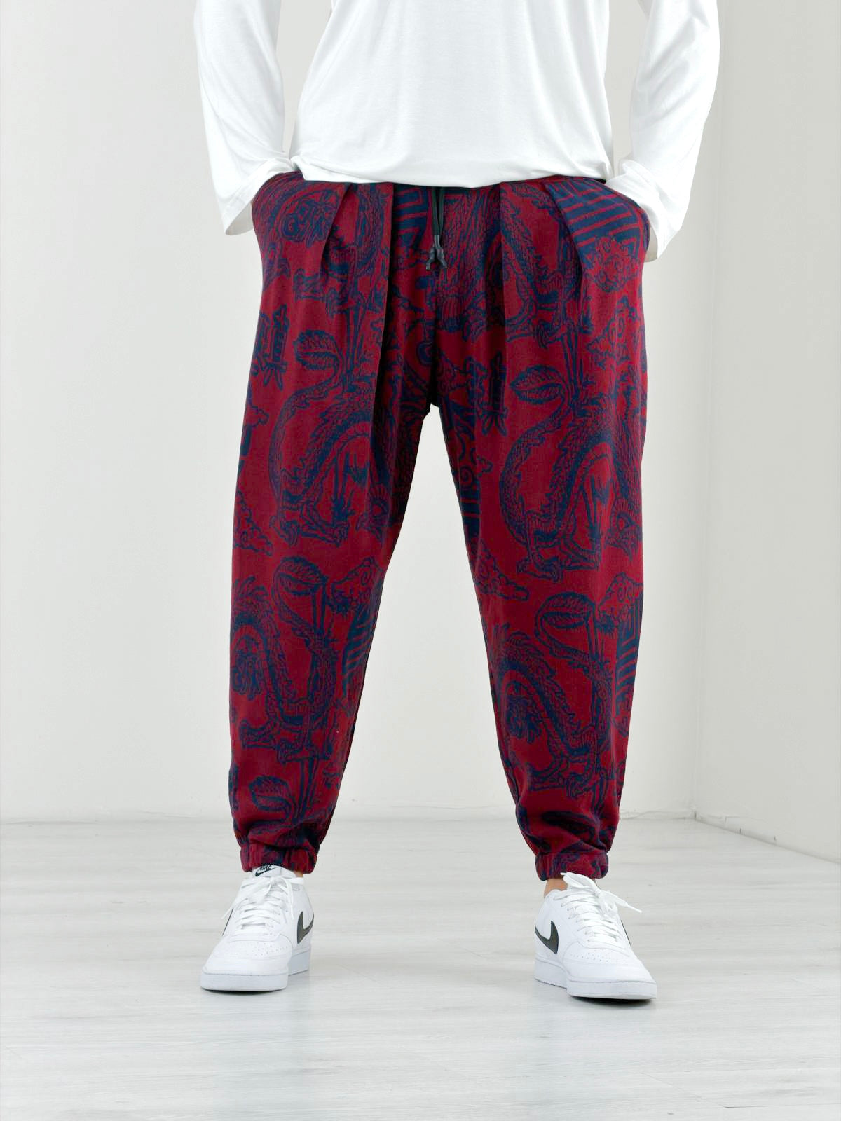 Ronin Etnik Desen Jogger Pantolon