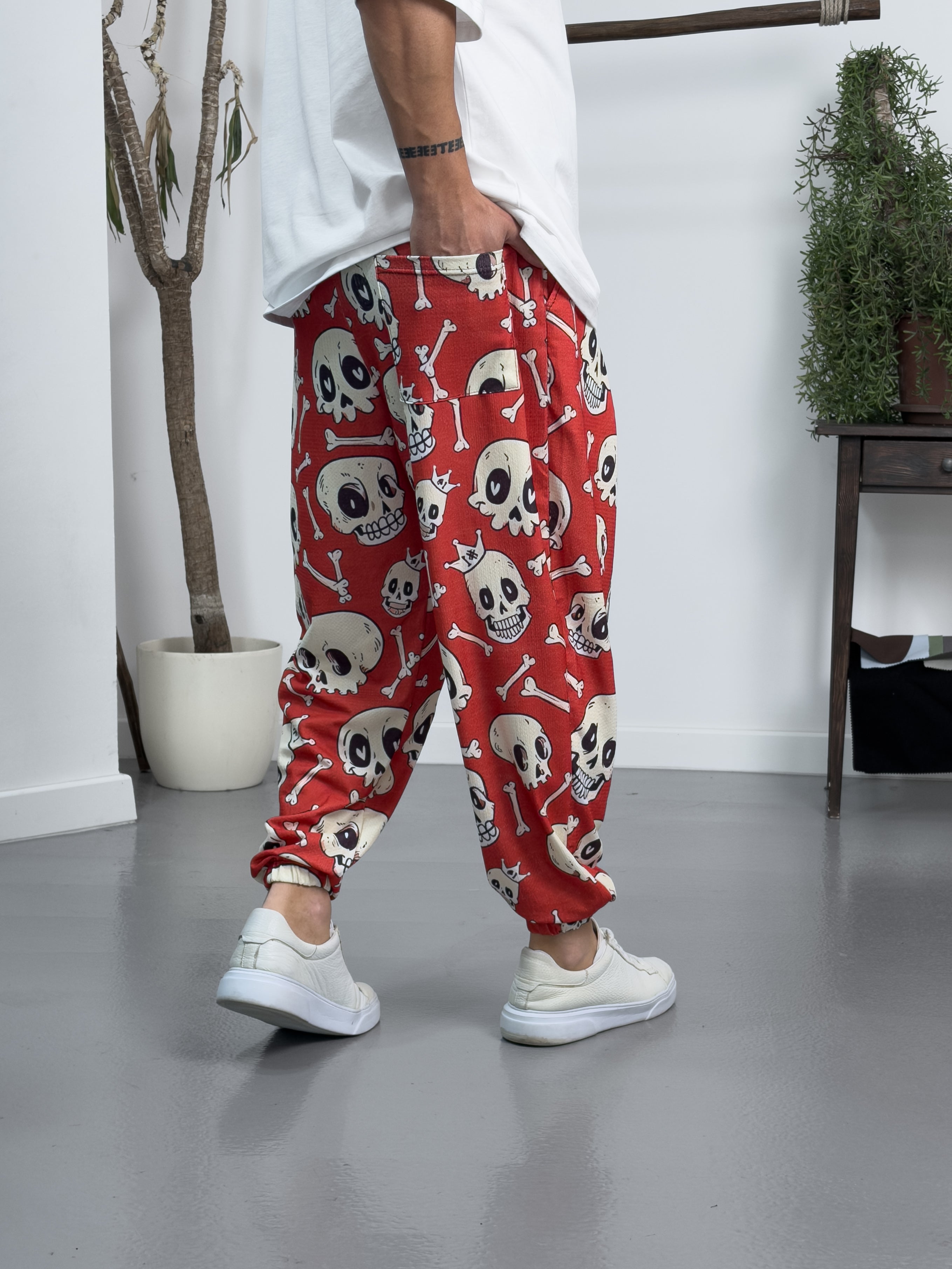 Skulls and Bones Jogger Pantolon
