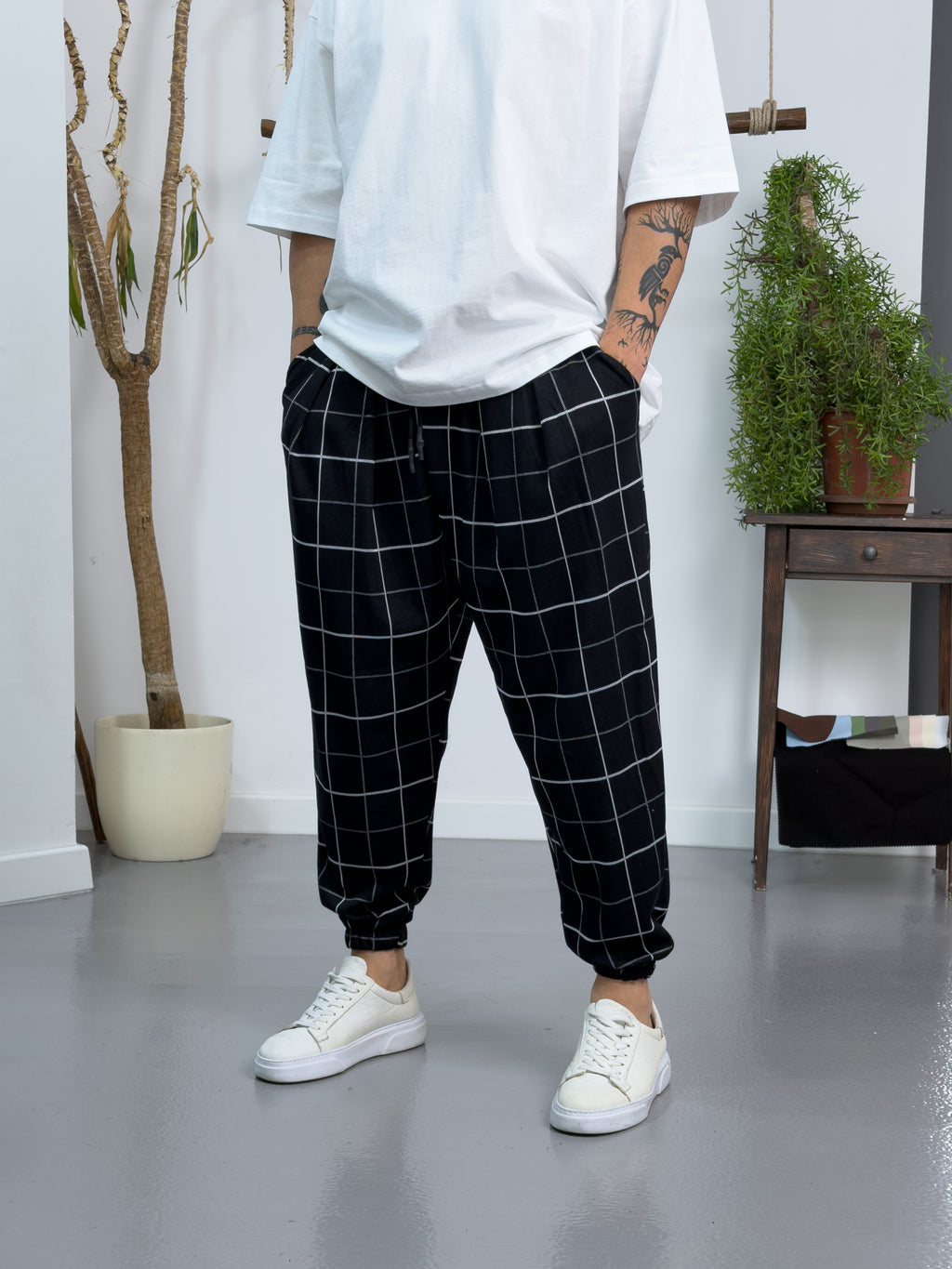 Chess Jogger Pantolon