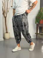 Urban Flannel Jogger Pantolon