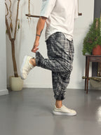 Urban Flannel Jogger Pantolon
