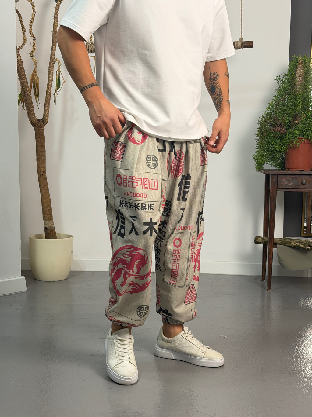 Red Dragon Jogger Pantolon