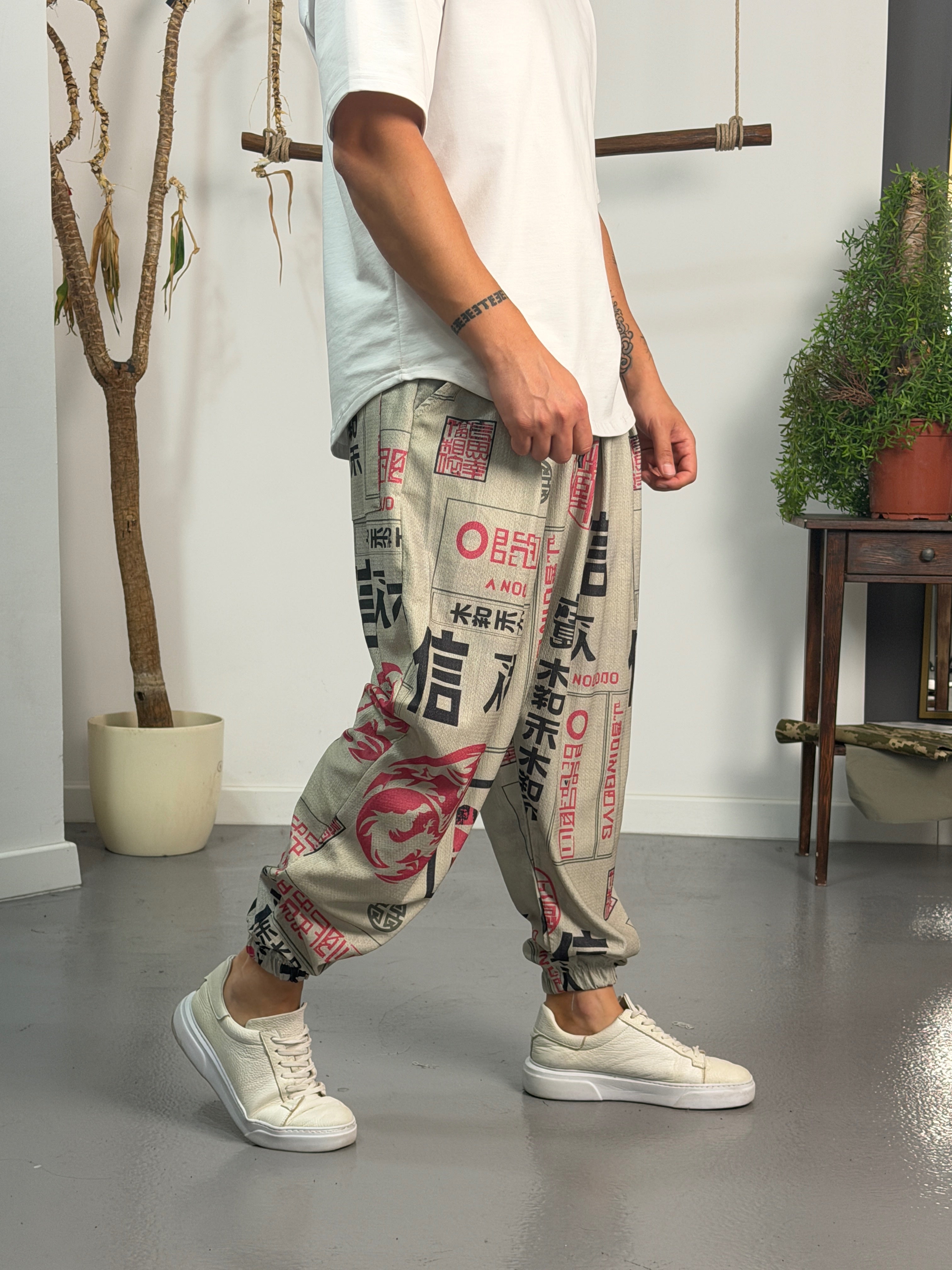 Red Dragon Jogger Pantolon