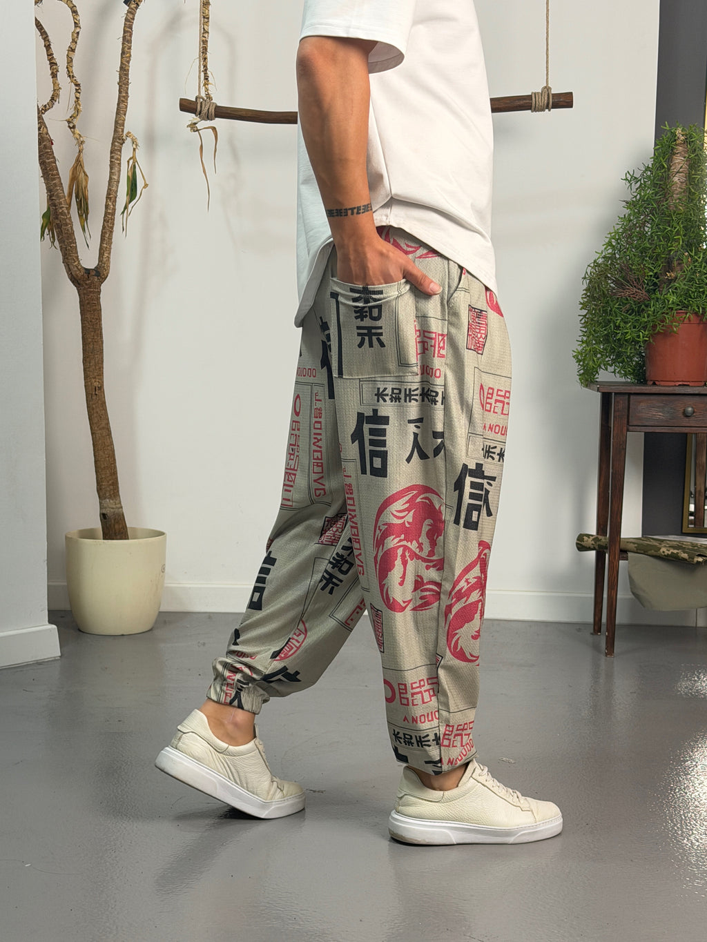 Red Dragon Jogger Pantolon