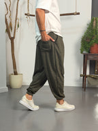 Haki Static Jogger Pantolon