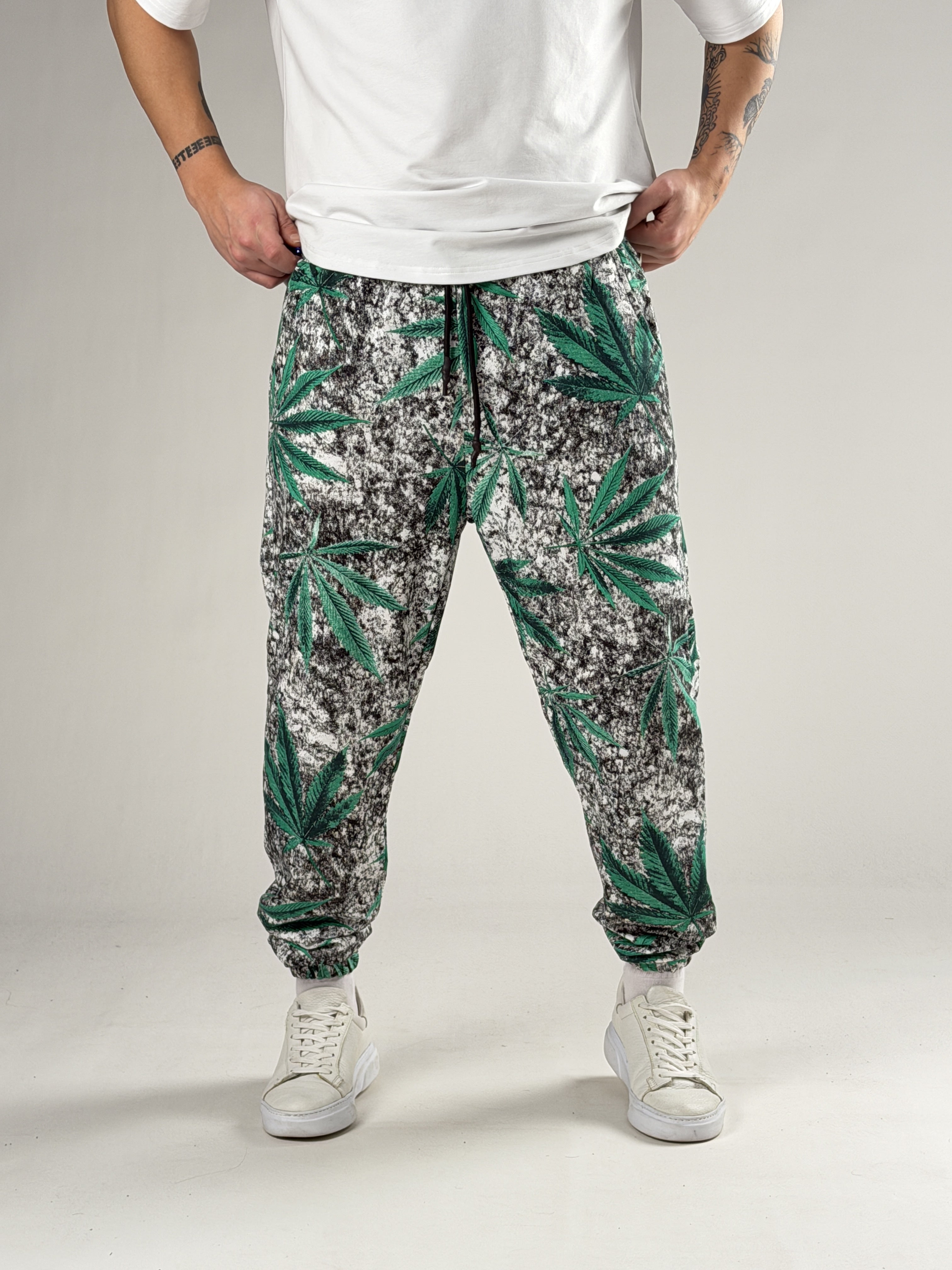 Floral Pattern Pantolon