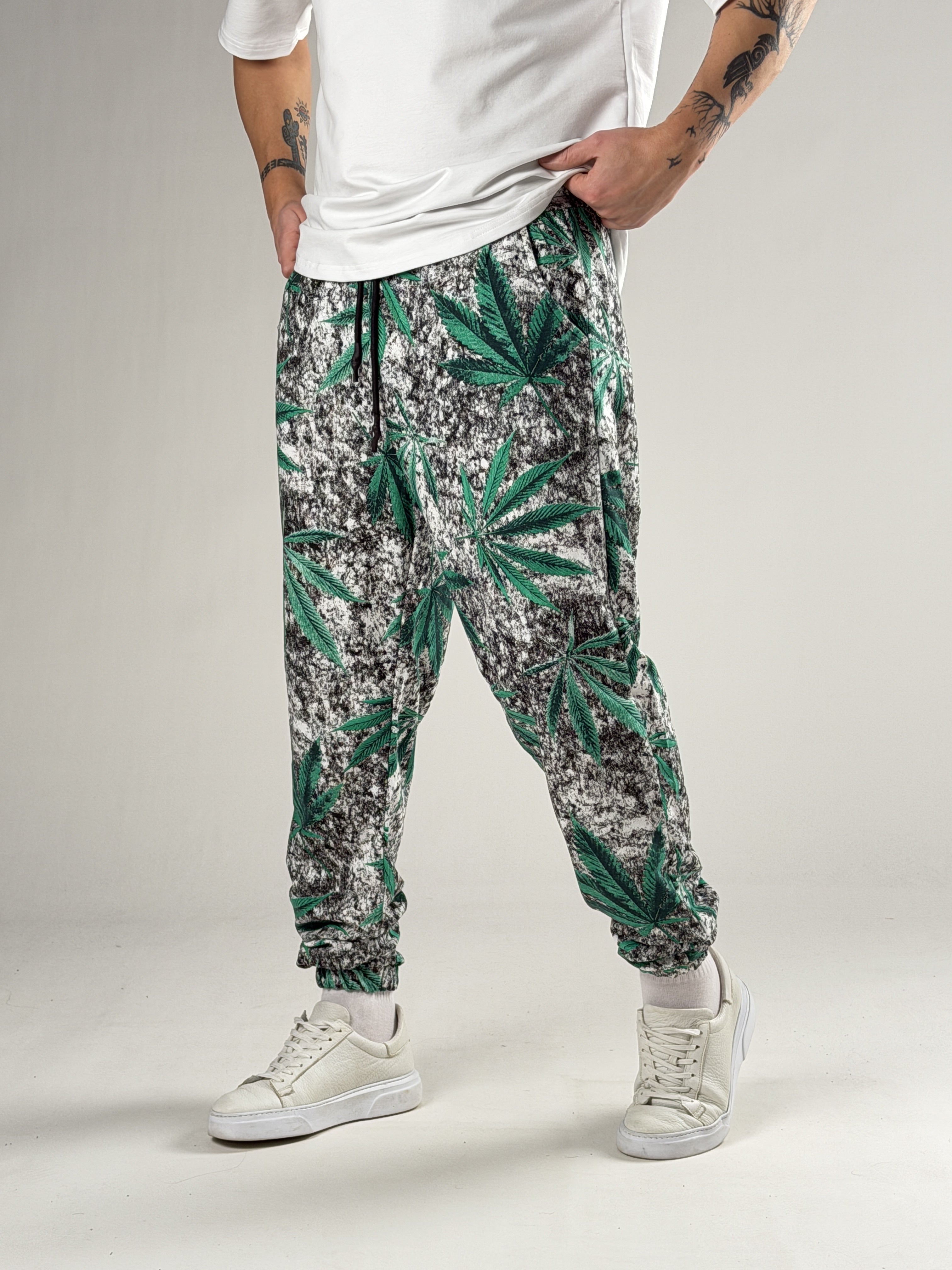 Floral Pattern Pantolon