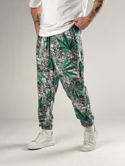 Floral Pattern Pantolon