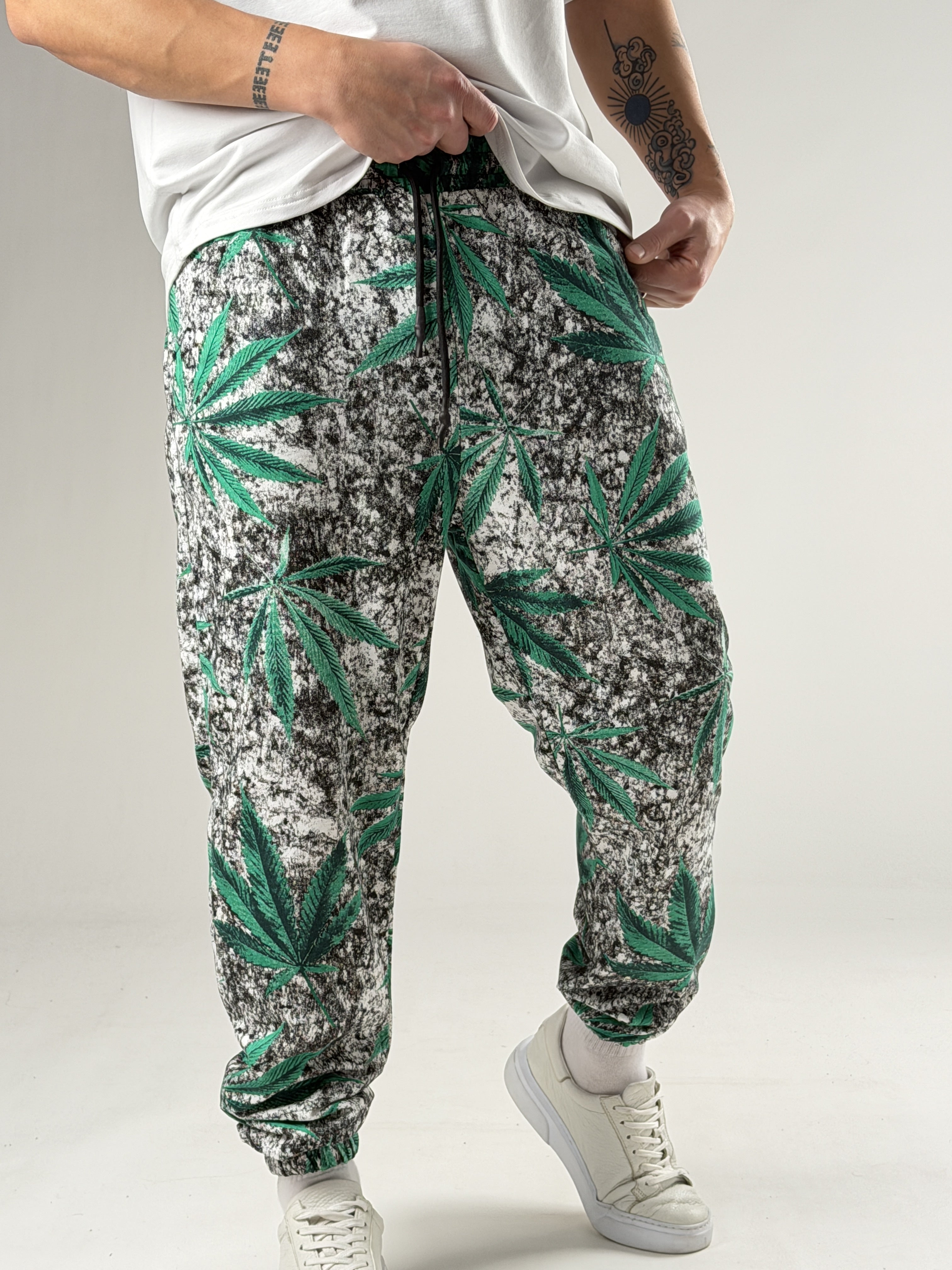 Floral Pattern Pantolon