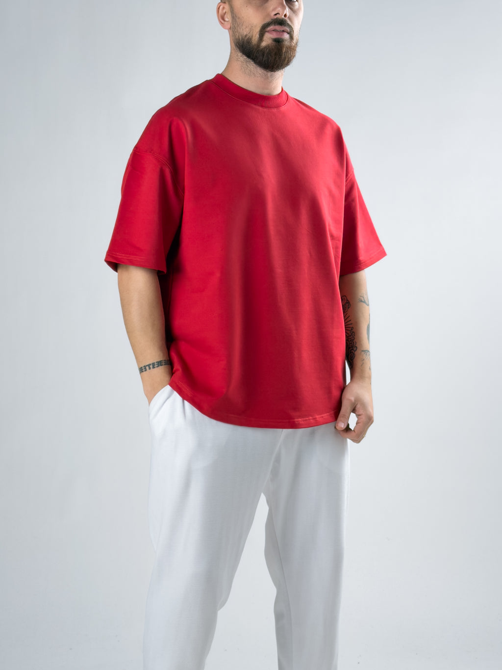 Kırmızı Basic T-Shirt
