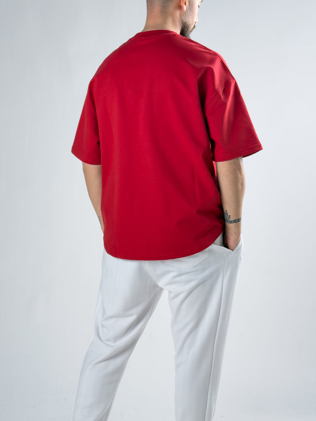 Kırmızı Basic T-Shirt