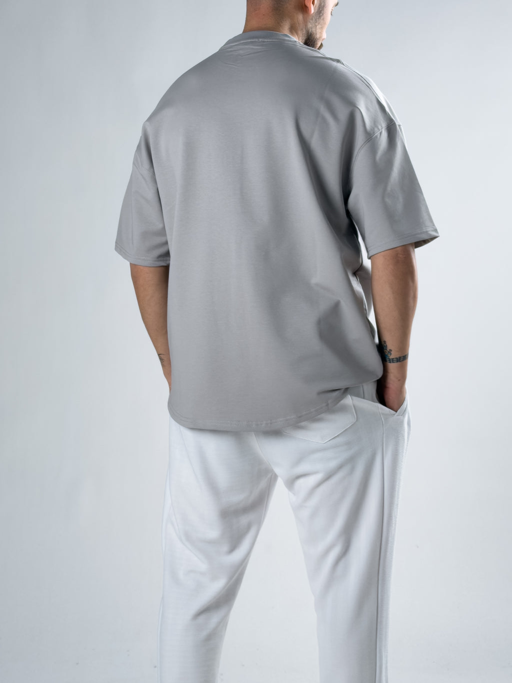 Gri Basic T-Shirt