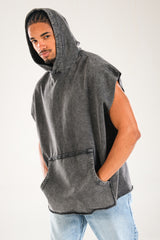 Premium 3 İplik Antrasit Urban Cut Hoodie