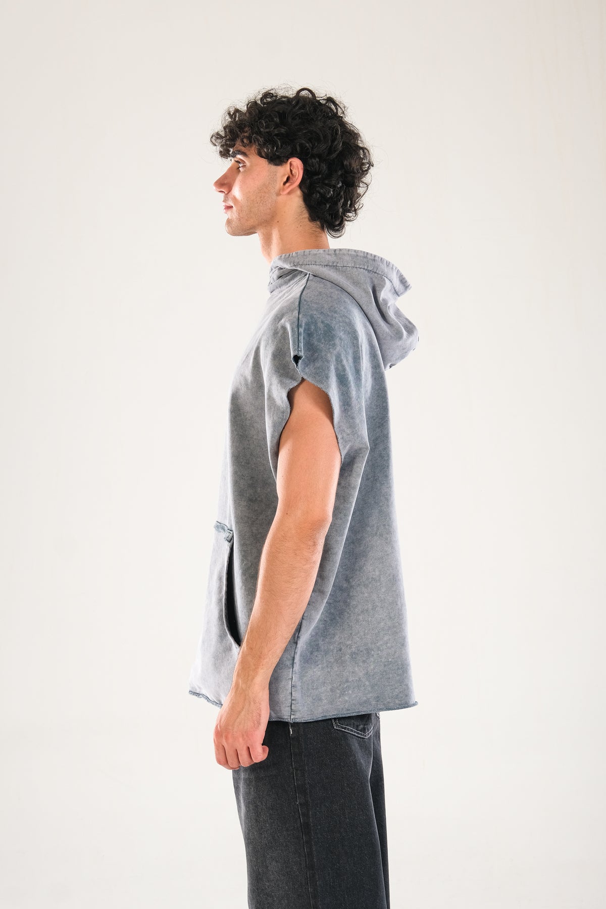 Premium 3 İplik Urban Cut Hoodie