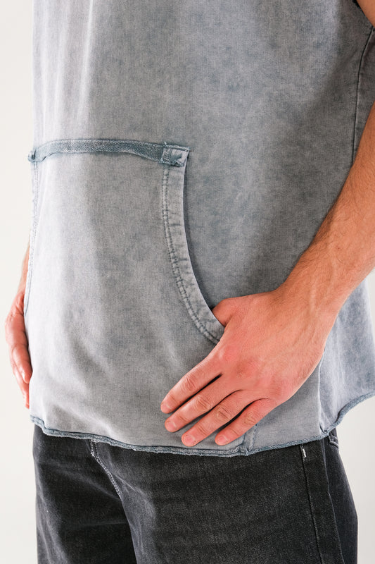 Premium 3 İplik Urban Cut Hoodie