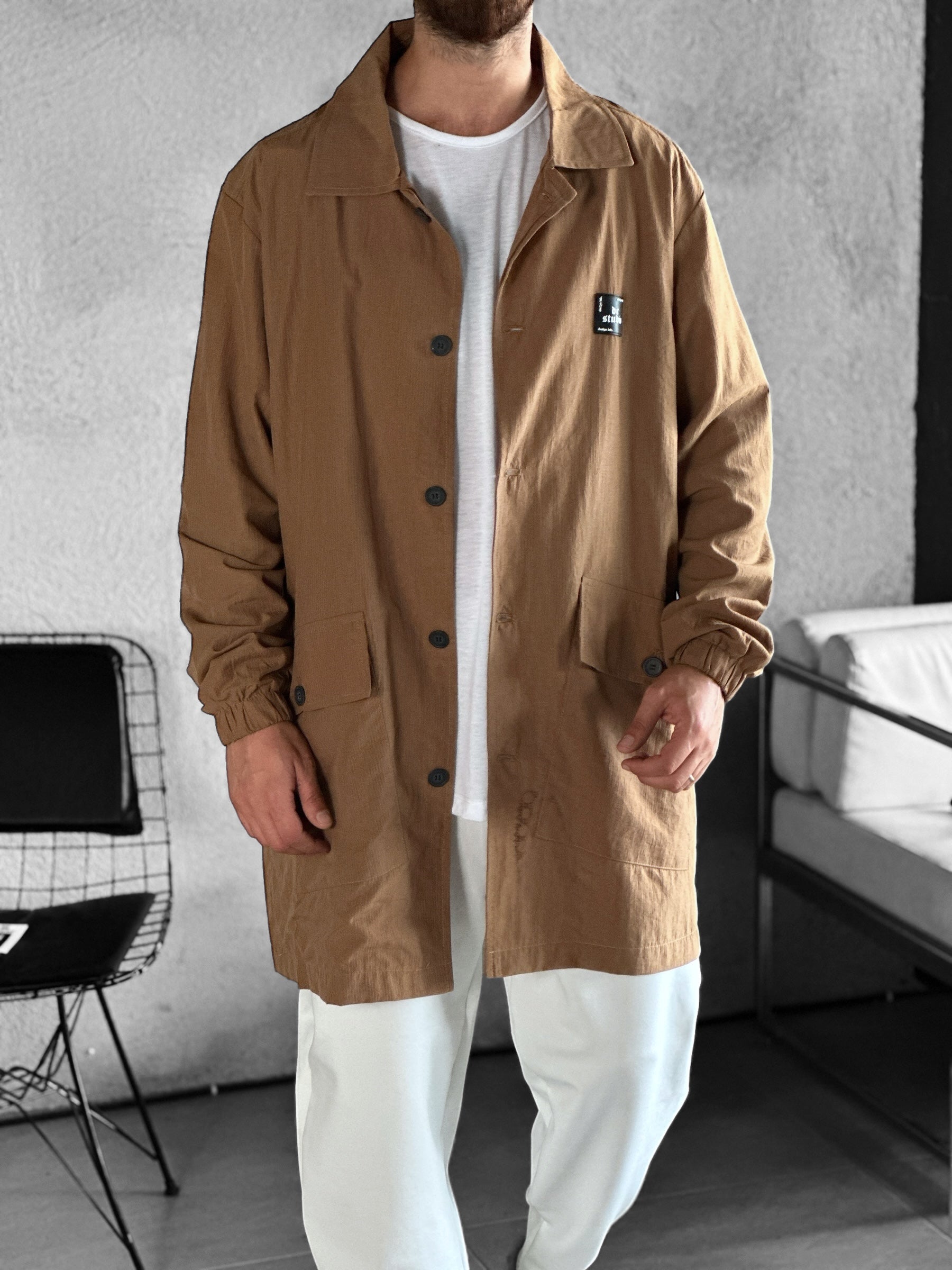 Premium Kalite Paraşüt Kumaş Ceket Ürün ana görseli