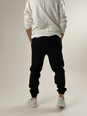 Black Collage Jogger Pantolon