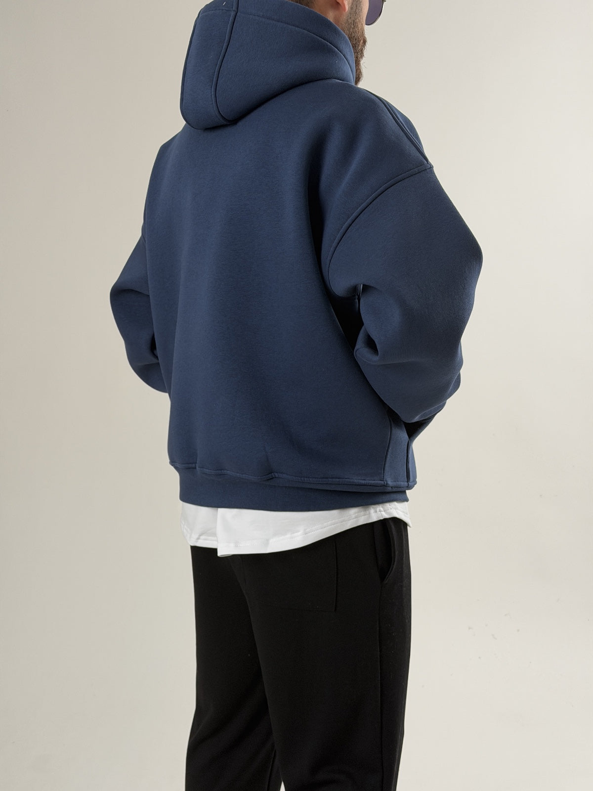 Basic Blue Hoodie