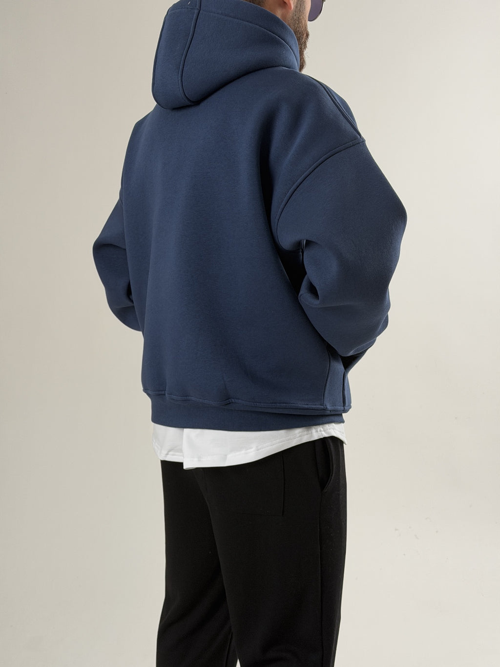 Basic Blue Hoodie