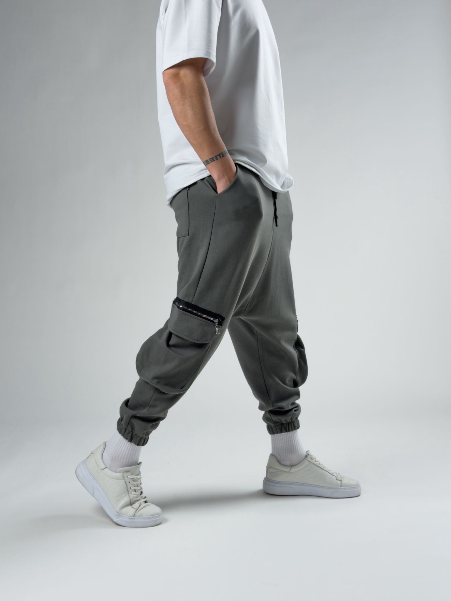 Anthracite Utility Şalvar Pantolon