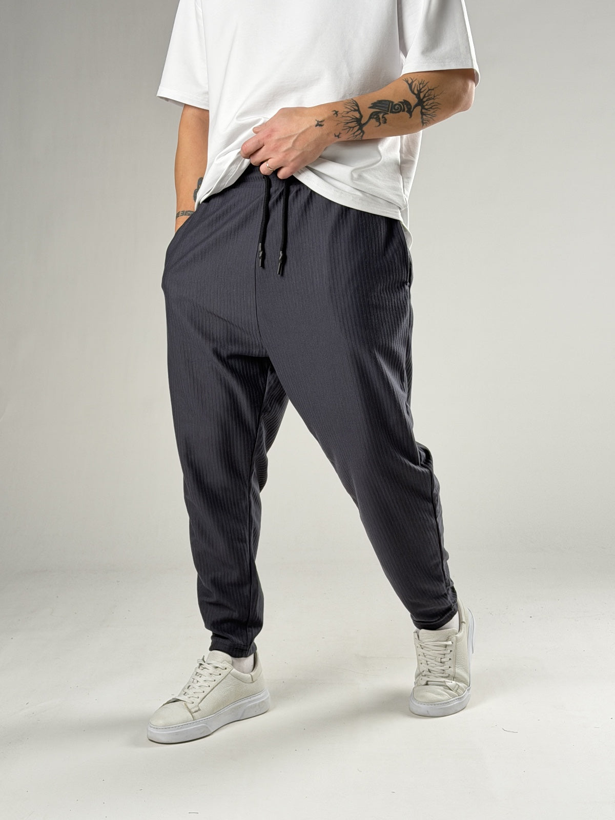 Slim Stripe Pantolon Ürün ikincil görseli