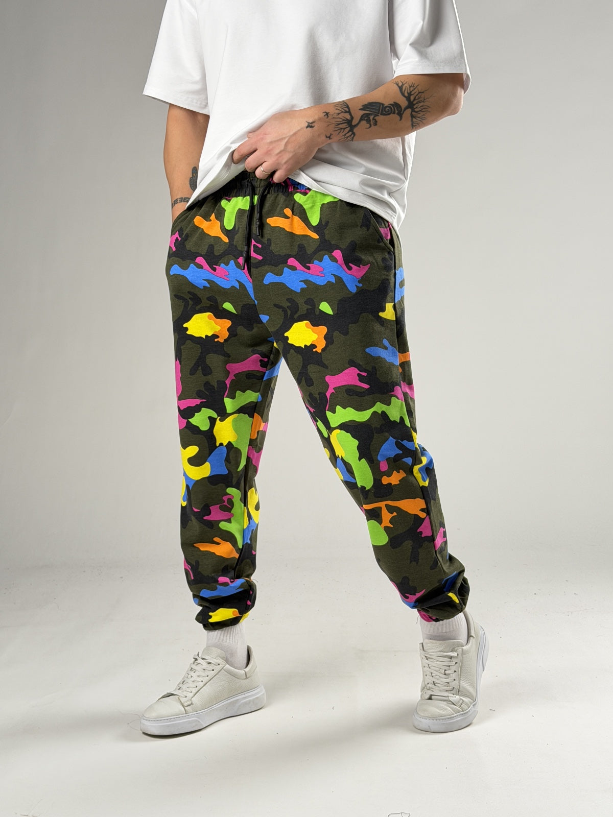 Colorful Camouflage Jogger Pantolon