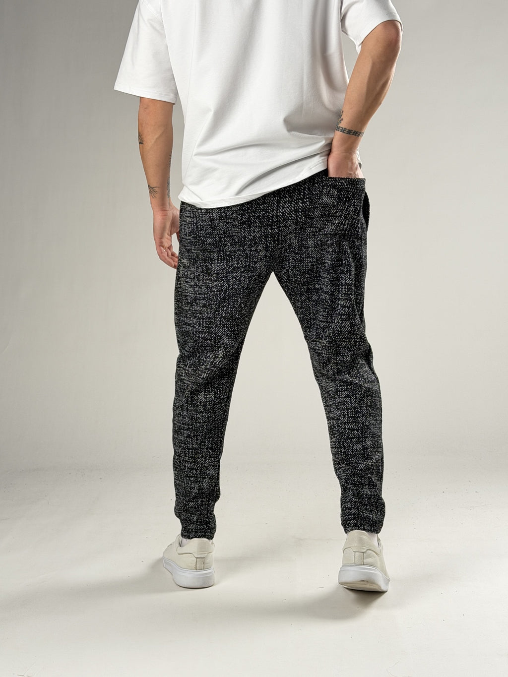 Urban Black Style Havuç Kesim Pantolon