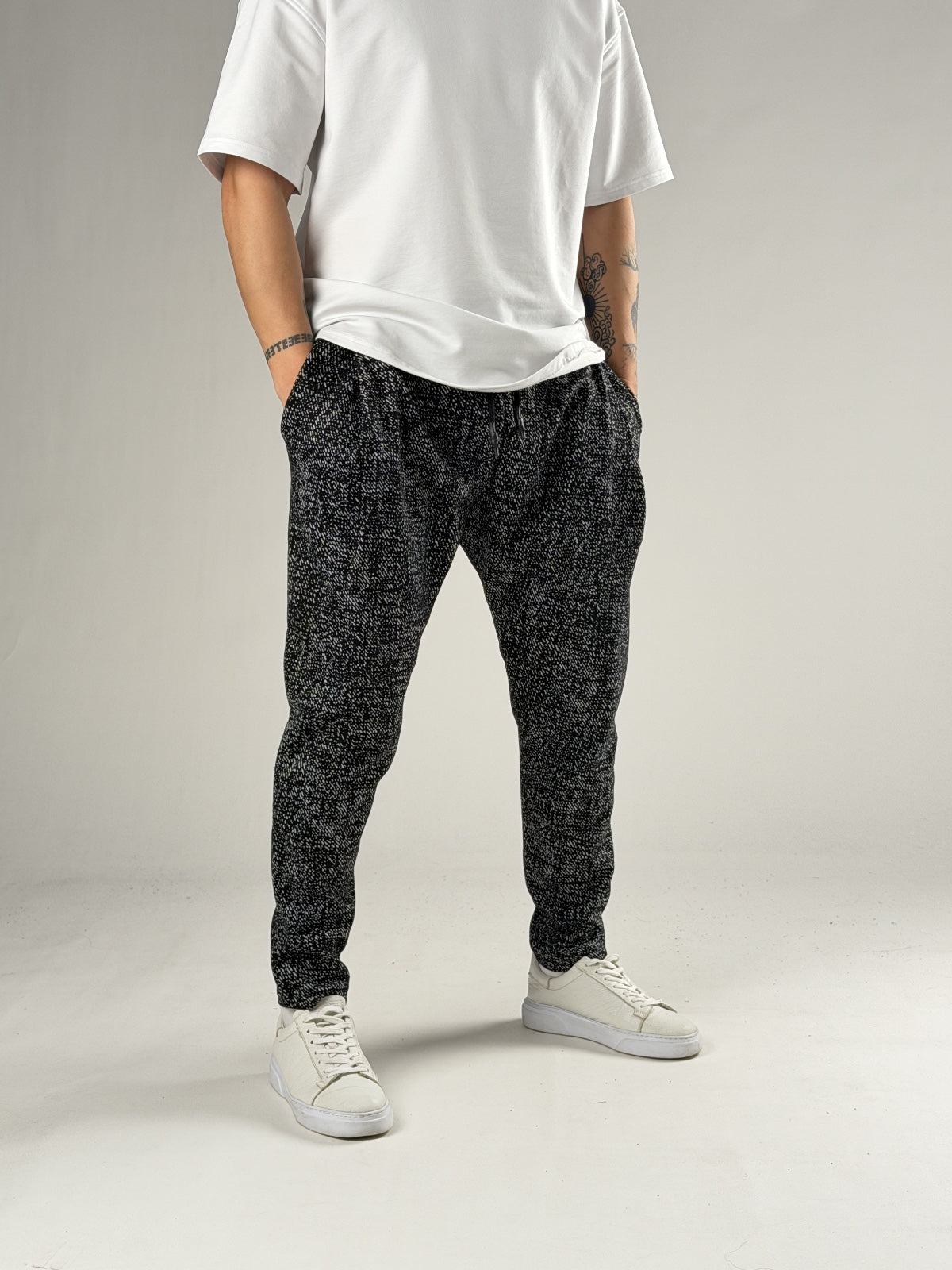 Urban Black Style Havuç Kesim Pantolon