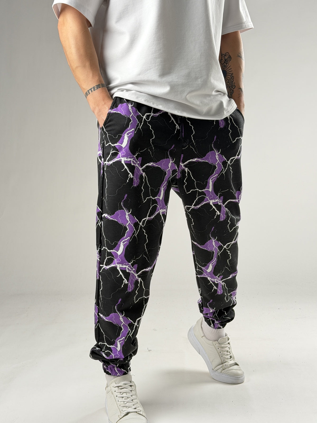 Purple Voltage Jogger Pantolon