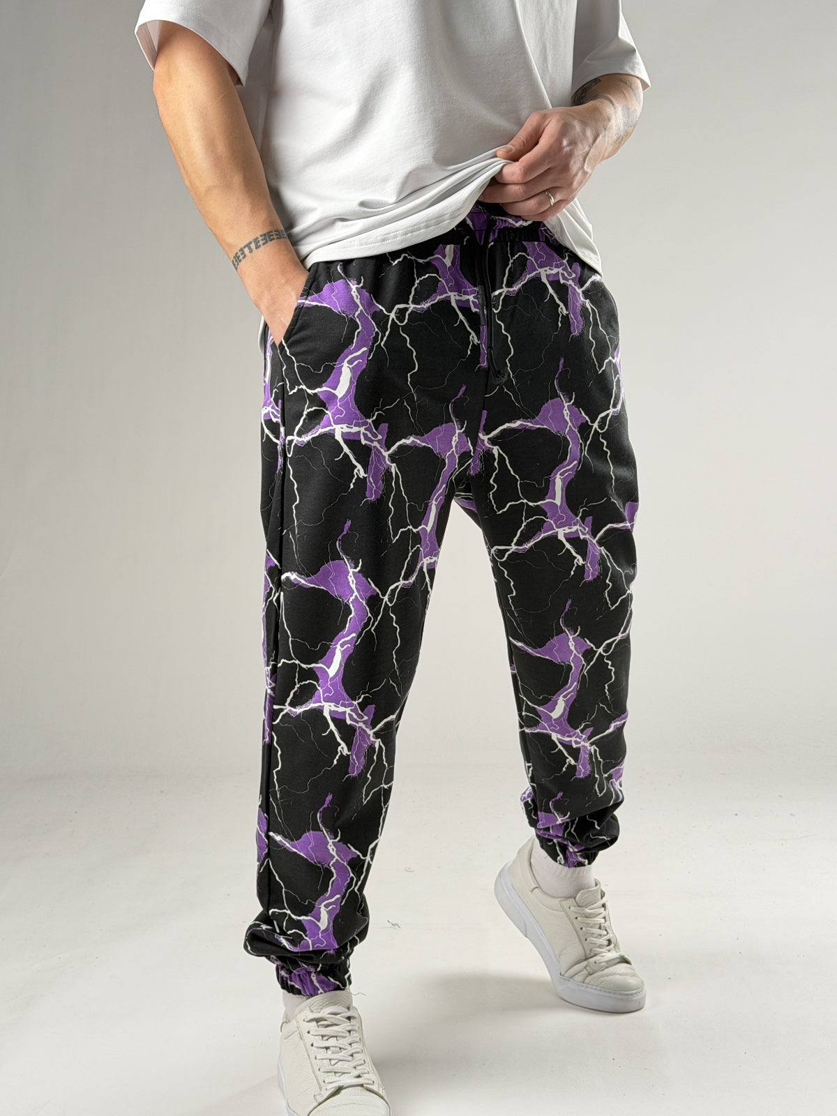 Purple Voltage Jogger Pantolon