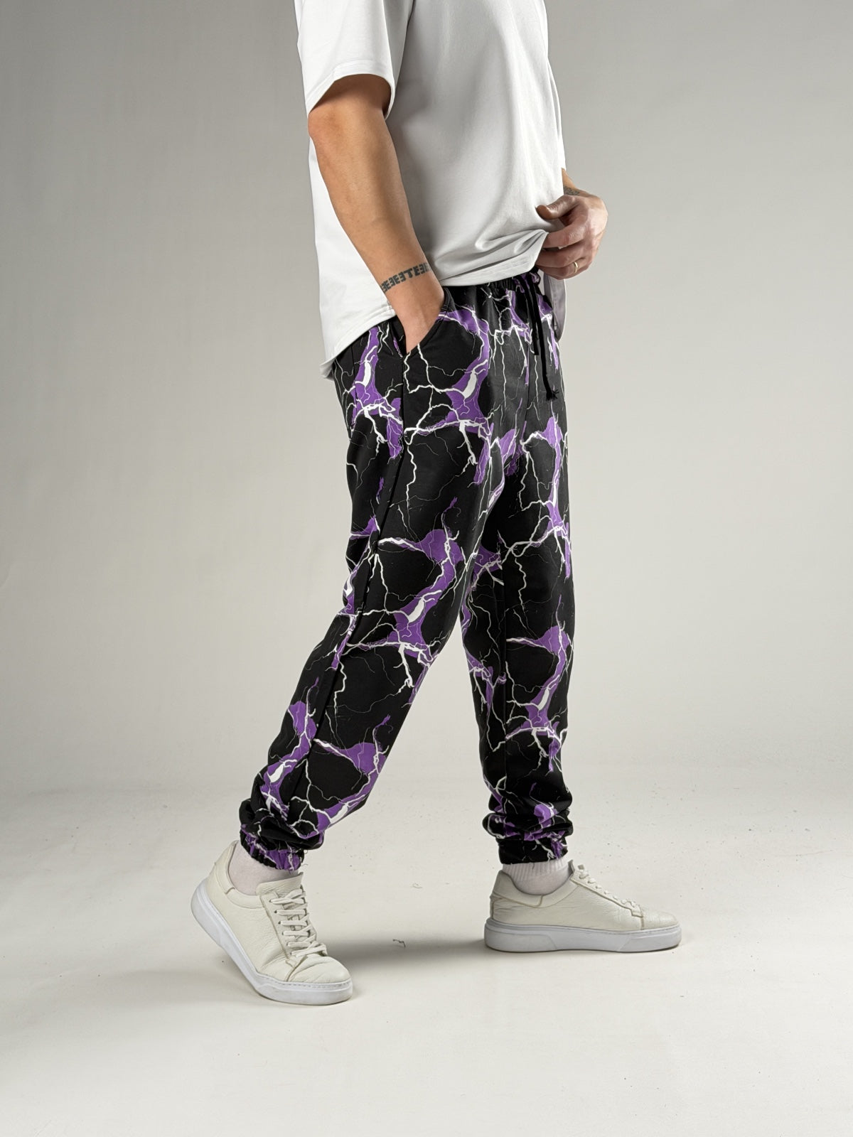 Purple Voltage Jogger Pantolon