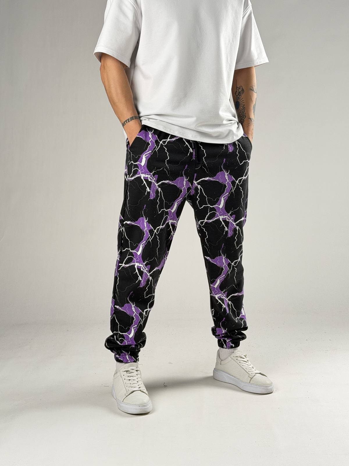 Purple Voltage Jogger Pantolon