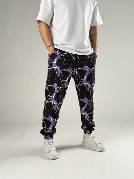 Purple Voltage Jogger Pantolon